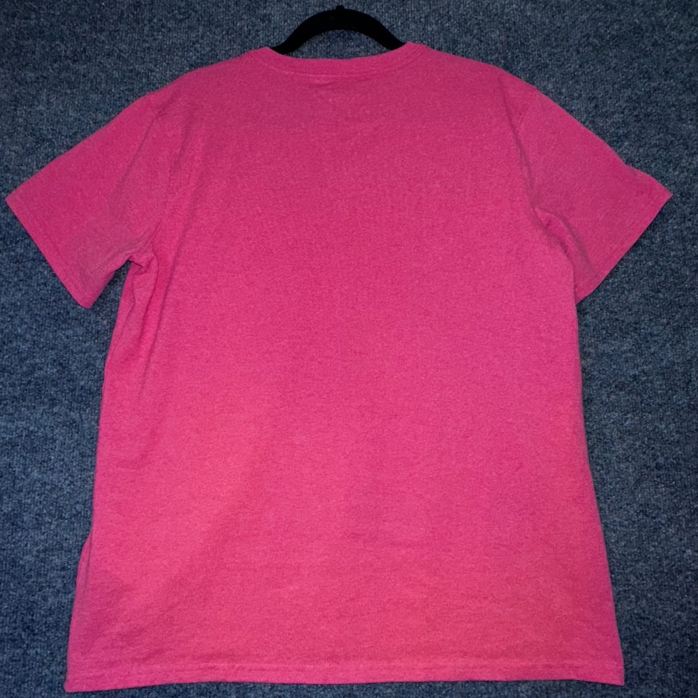 Carhartt Womens Loose Fit Pocket T-Shirt Red Heather Short Sleeve Tee L 12-14 - Picture 4 of 4